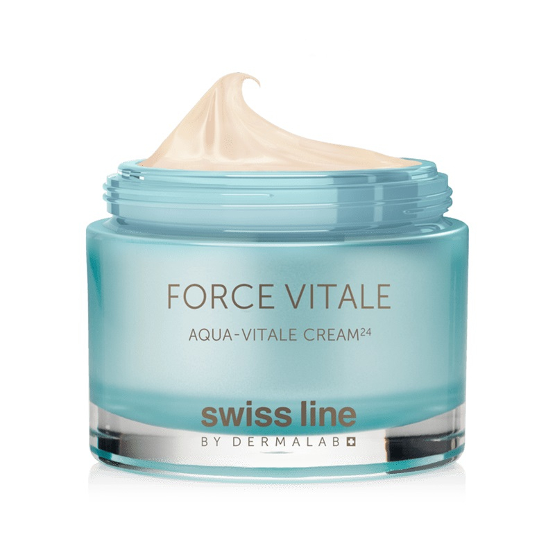 Kem Tiếp Nước Chuyên Sâu Và Hồi Sinh Da Cấp Tốc Swissline FV Aqua Vitale Cream 24